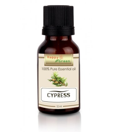 Happy Green Cypress Essential Oil (10 ml) - Minyak Cemara 100% Pure