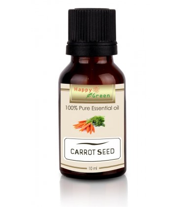 Happy Green Carrot Seed Essential Oil - Minyak Biji Wortel 10 ml
