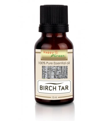 Happy Green Birch Tar Essential Oil (10 ml) - Minyak Birch Manis