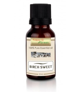 Happy Green Birch Sweet Essential Oil (10 ml) - Minyak Birch Manis