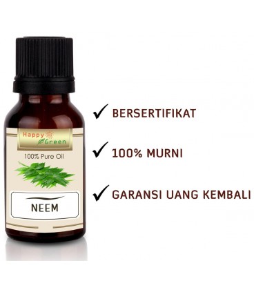 Happy Green Neem Oil  - Minyak Mimba Murni