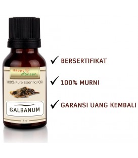 Happy Green Galbanum Essential Oil (5 ml) - Minyak Atsiri Galbanum