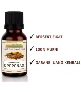 Happy Green Opoponax Resinoid Oil - Minyak Opoponax