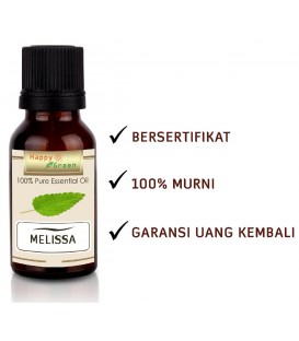 Happy Green Melissa Essential Oil - Minyak Essensial Lemon Balm