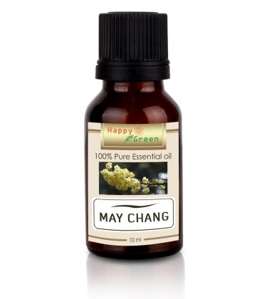 Happy Green May Chang Essential Oil ( 10 ml ) - Minyak Krangean