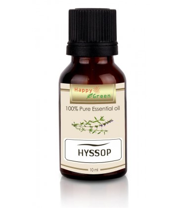 Happy Green Hyssop Essential Oil ( 10 ml ) - Minyak Hyssop