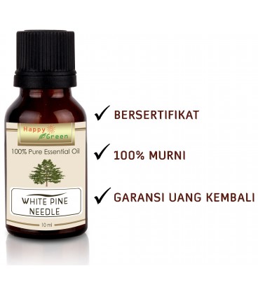 Happy Green White Pine Needle Essential Oil (10ml) -Minyak Pinus Putih