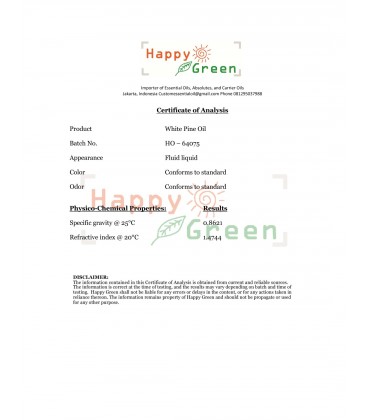 Happy Green White Pine Needle Essential Oil (10ml) -Minyak Pinus Putih