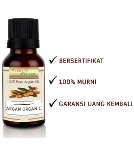 Happy Green Organic Argan Oil - Minyak Argan Organik Carrier Oil