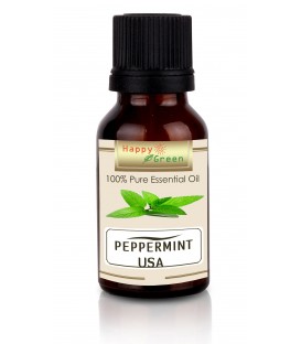 Happy Green USA Peppermint Essential Oil - Minyak Peppermint Origin USA
