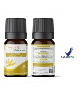 Happy Green Cananga Essential Oil (10 ml) - Minyak Bunga Kenanga