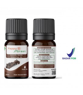 Happy Green Aetoxylon Agarwood  Essential oil (10 ml) - Minyak Gaharu Buaya