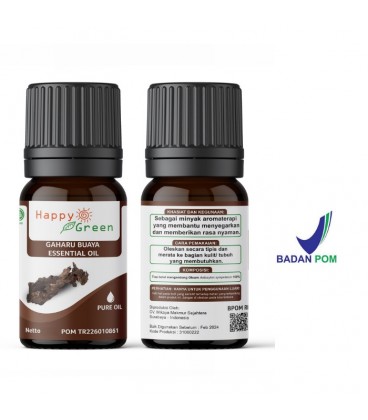 Happy Green Aetoxylon Agarwood  Essential oil (10 ml) - Minyak Gaharu Buaya