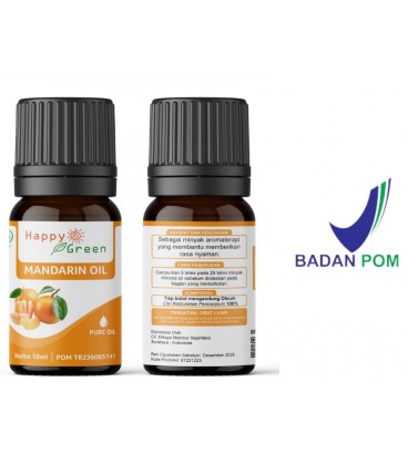 Happy Green Mandarin Essential Oil ( Minyak Jeruk Mandarin )