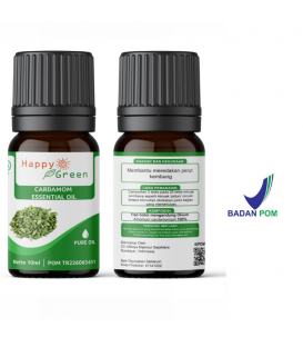 Happy Green Cardamom Essential Oil (10 ml) -  Minyak Kapulaga