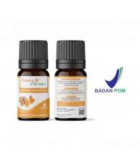 Happy Green Curcuma Essential Oil (10 ml) - Minyak Temulawak