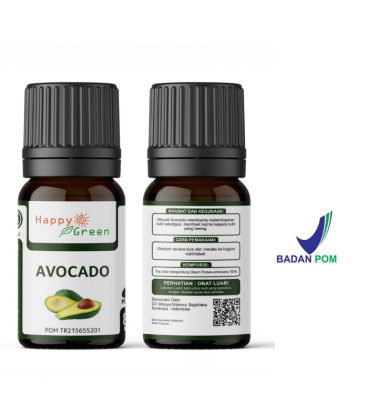 Happy Green Avocado Oil (80 ml) - Minyak Alpukat